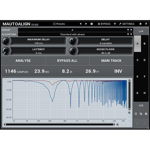 MeldaProduction MAutoAlign - Automatic Delays and Phase Inversions Plug-In