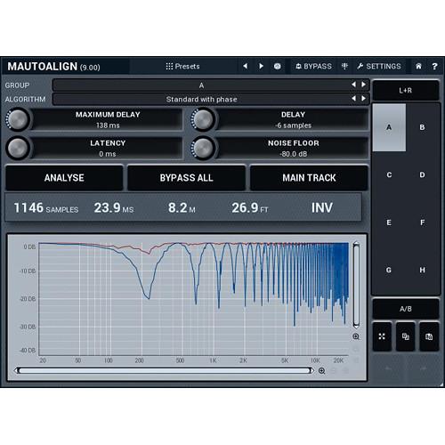 MeldaProduction MAutoAlign - Automatic Delays and Phase Inversions Plug-In