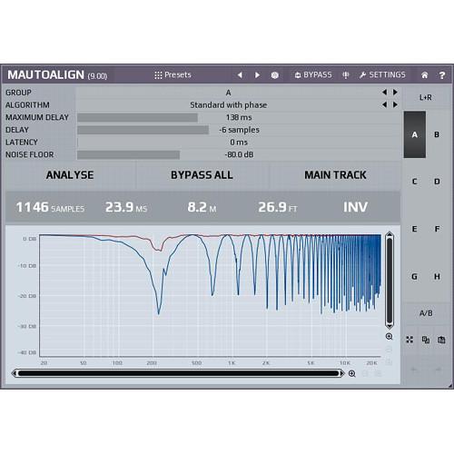 MeldaProduction MAutoAlign - Automatic Delays and Phase Inversions Plug-In