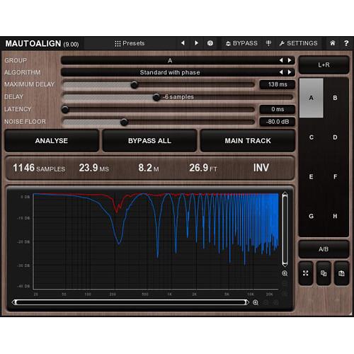 MeldaProduction MAutoAlign - Automatic Delays and Phase Inversions Plug-In