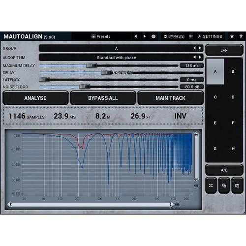 MeldaProduction MAutoAlign - Automatic Delays and Phase Inversions Plug-In