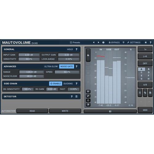 MeldaProduction MAutoVolume - Automatic Gain Riding Plug-In