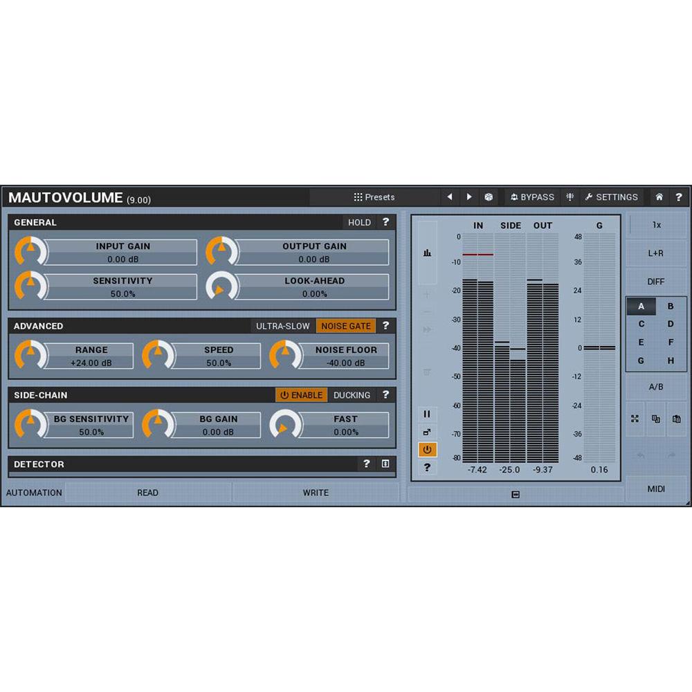 MeldaProduction MAutoVolume - Automatic Gain Riding Plug-In