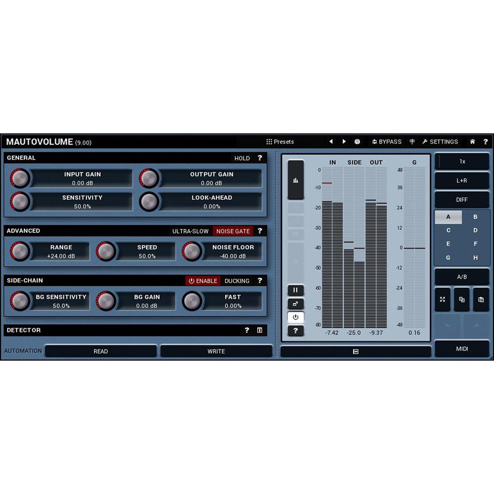 MeldaProduction MAutoVolume - Automatic Gain Riding Plug-In