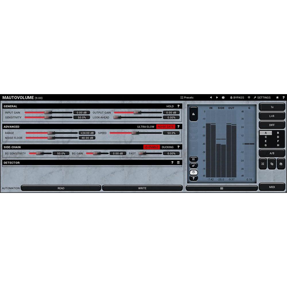 MeldaProduction MAutoVolume - Automatic Gain Riding Plug-In
