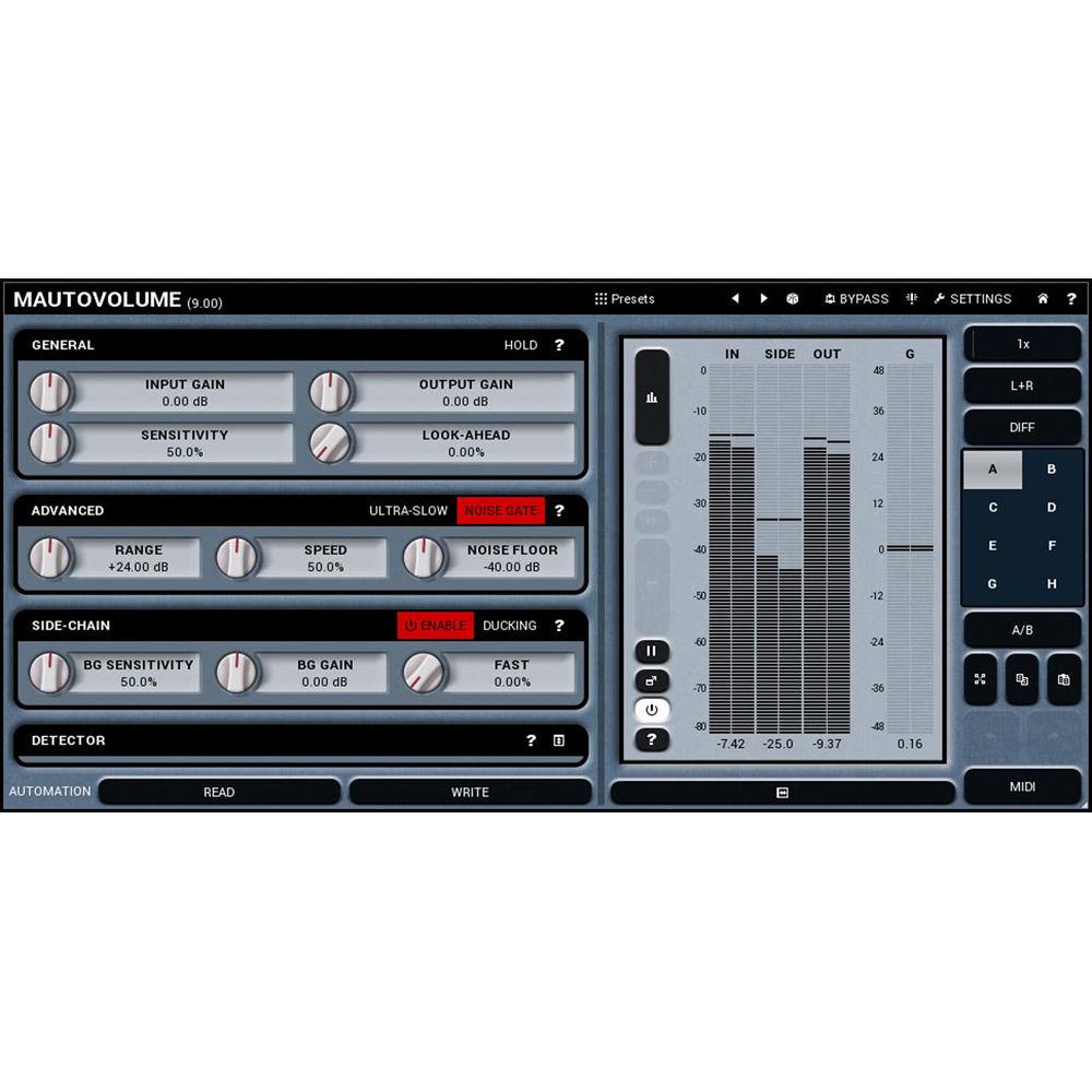 MeldaProduction MAutoVolume - Automatic Gain Riding Plug-In