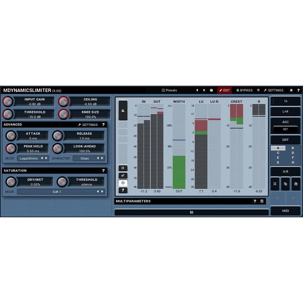 MeldaProduction MDynamicsLimiter - Transparent Loudness Plug-In