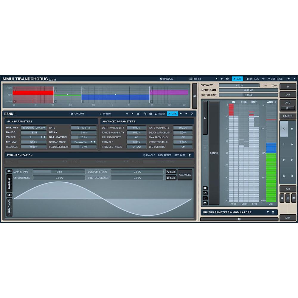MeldaProduction MMultiBandChorus - Multiband Chorus Plug-In