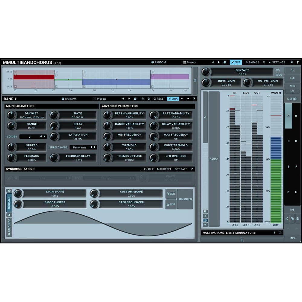 MeldaProduction MMultiBandChorus - Multiband Chorus Plug-In