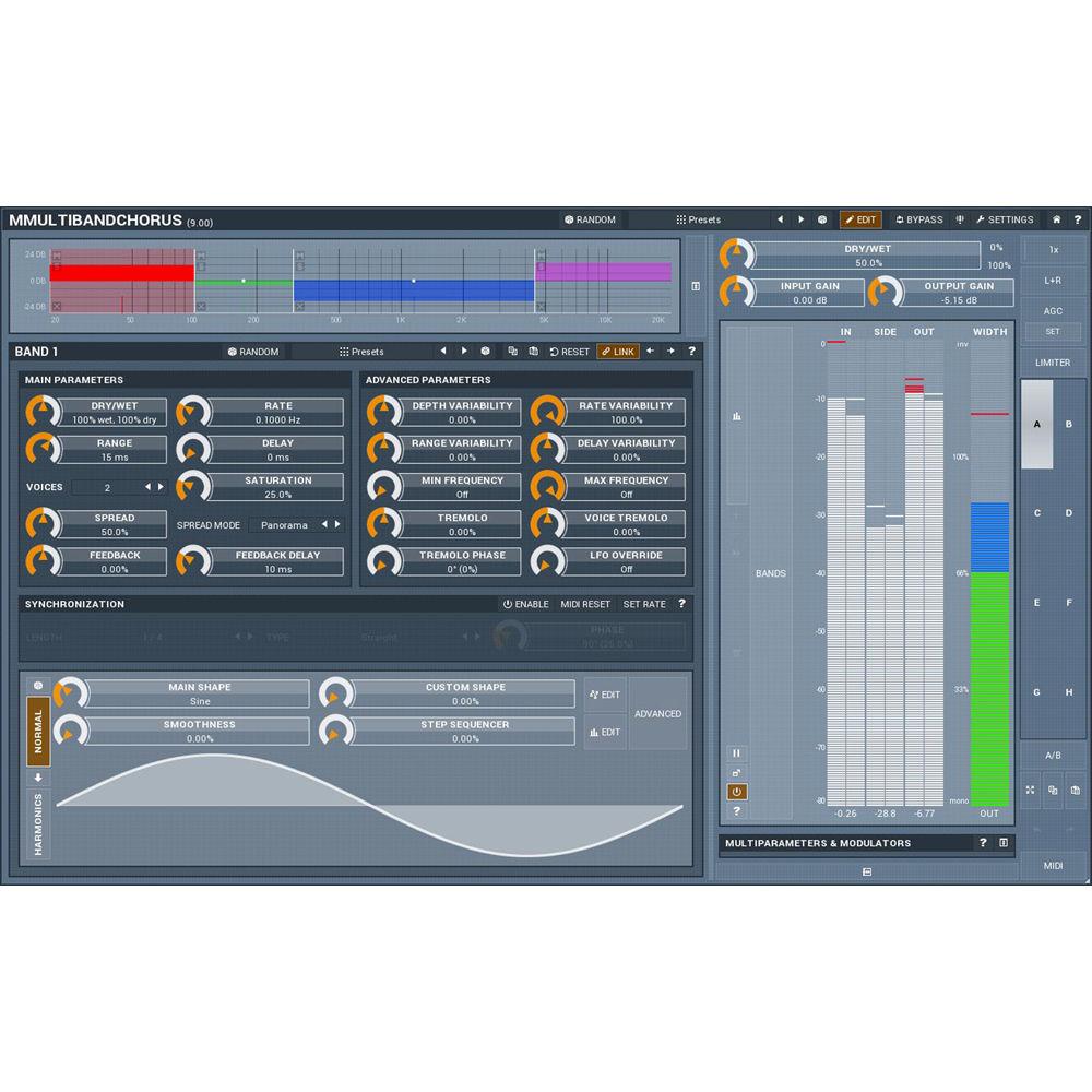MeldaProduction MMultiBandChorus - Multiband Chorus Plug-In