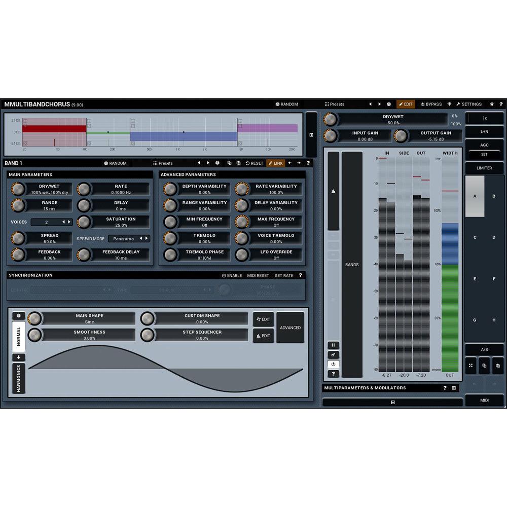 MeldaProduction MMultiBandChorus - Multiband Chorus Plug-In