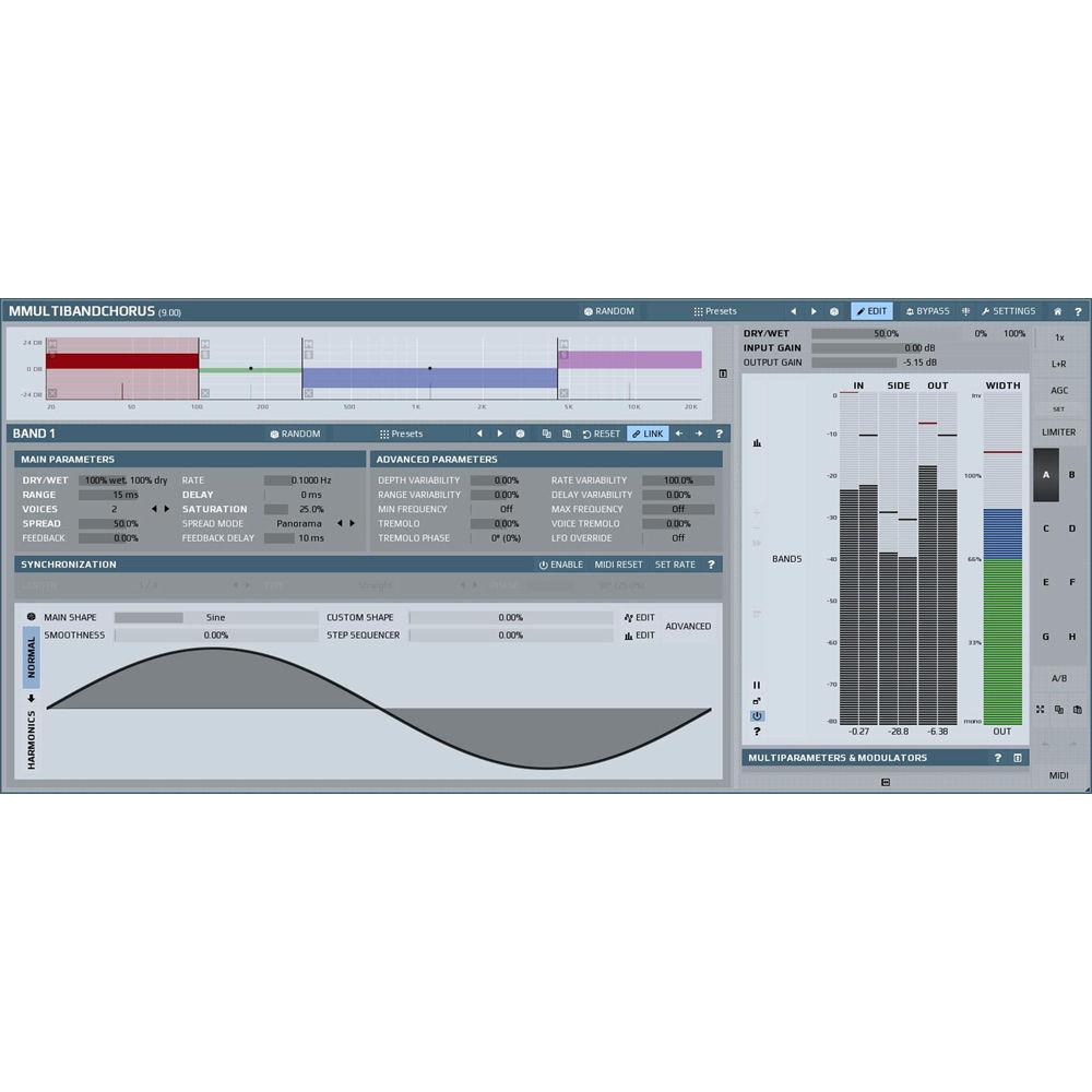 MeldaProduction MMultiBandChorus - Multiband Chorus Plug-In