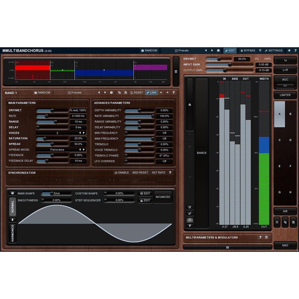 MeldaProduction MMultiBandChorus - Multiband Chorus Plug-In