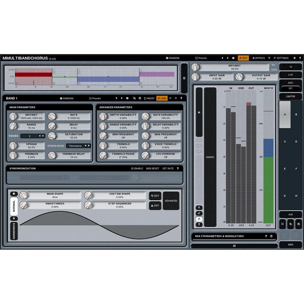 MeldaProduction MMultiBandChorus - Multiband Chorus Plug-In