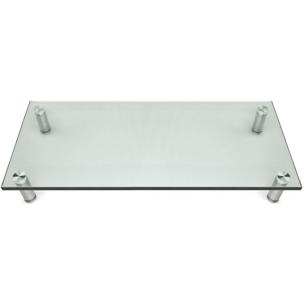 Mount-It! MI-7260 Glass and Aluminum Display Stand