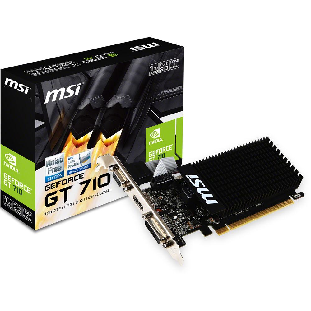 MSI GeForce GT 710 Low Profile Graphics Card