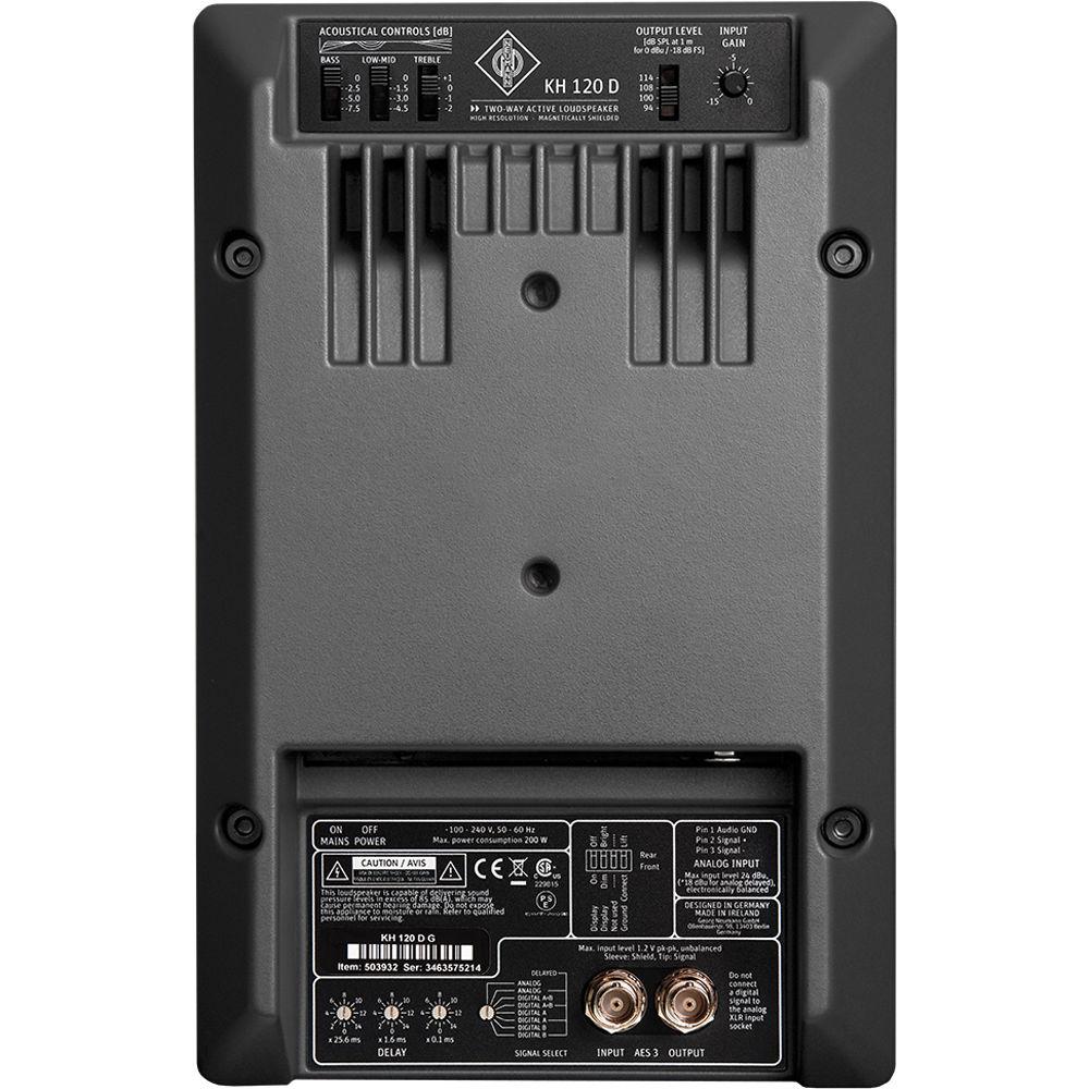 Neumann KH 120 D Studio Monitor with Digital I O and Digital Delay