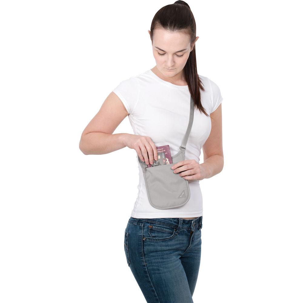 Pacsafe Coversafe V75 RFID Blocking Neck Pouch