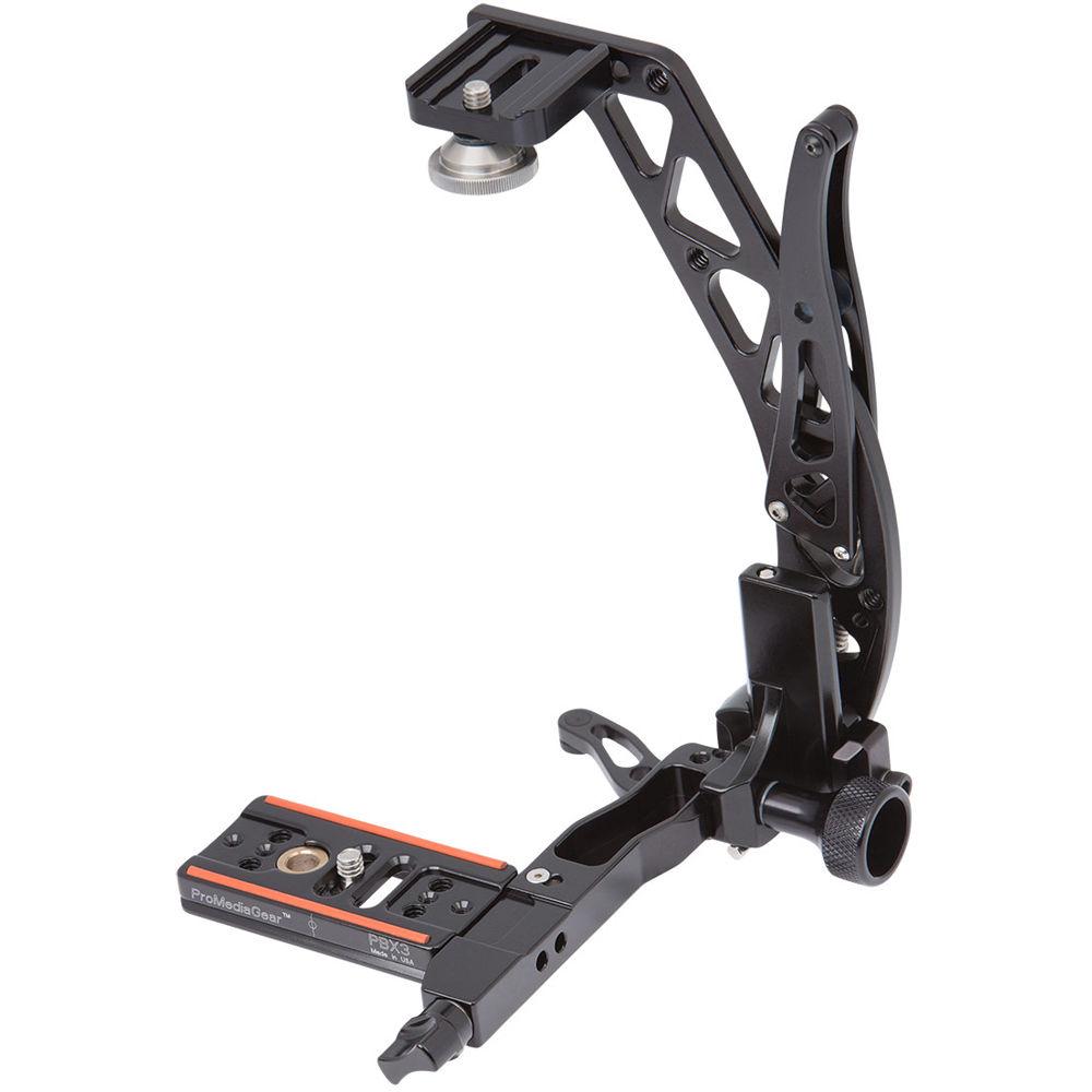ProMediaGear BBX Boomerang Flash Bracket with Universal QR Plate