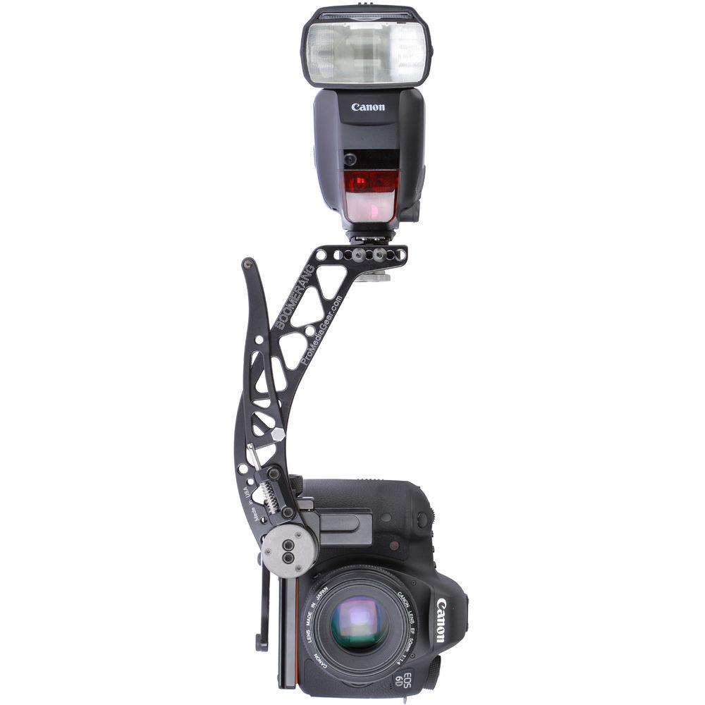 ProMediaGear BBX Boomerang Flash Bracket with Universal QR Plate