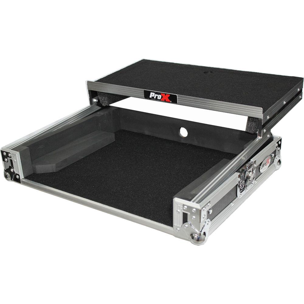 ProX Flight Case with Laptop Shelf for Denon DNMC4000 Digital Controller