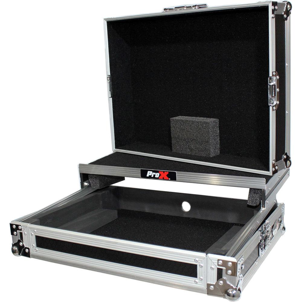 ProX Flight Case with Laptop Shelf for Denon DNMC4000 Digital Controller