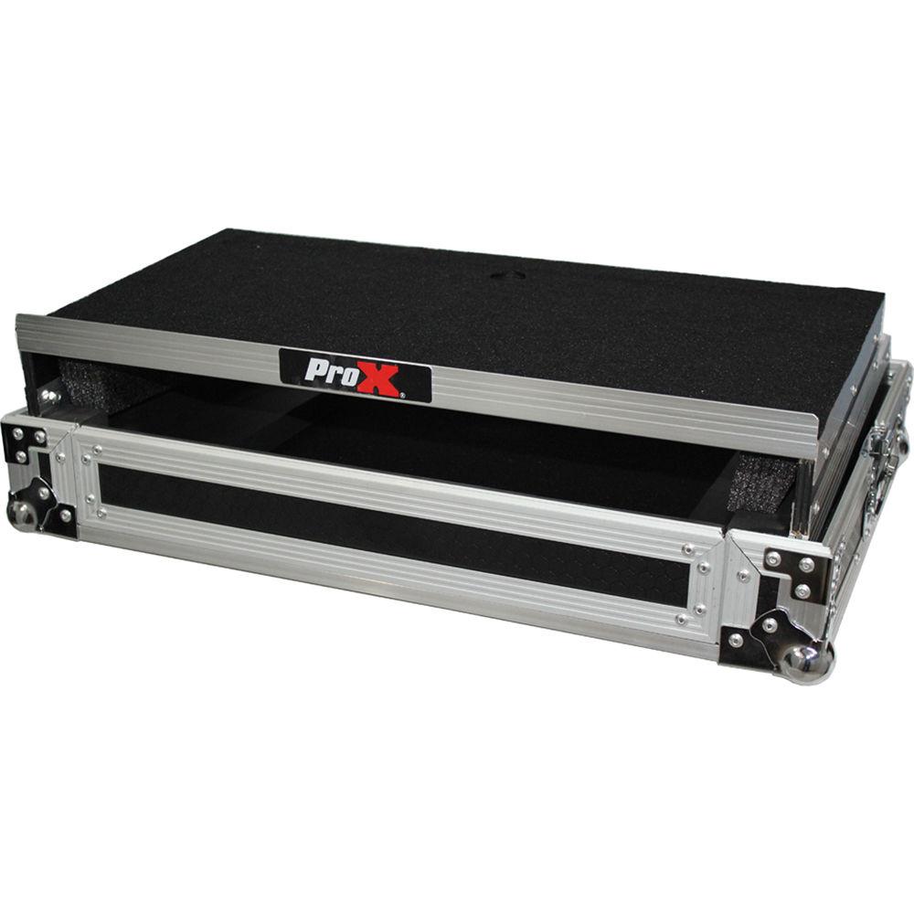 ProX Flight Case with Laptop Shelf for Denon DNMC4000 Digital Controller