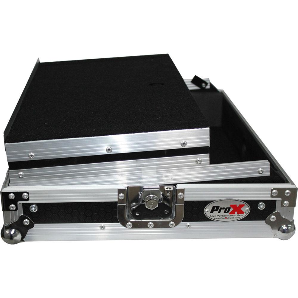ProX Flight Case with Laptop Shelf for Denon DNMC4000 Digital Controller