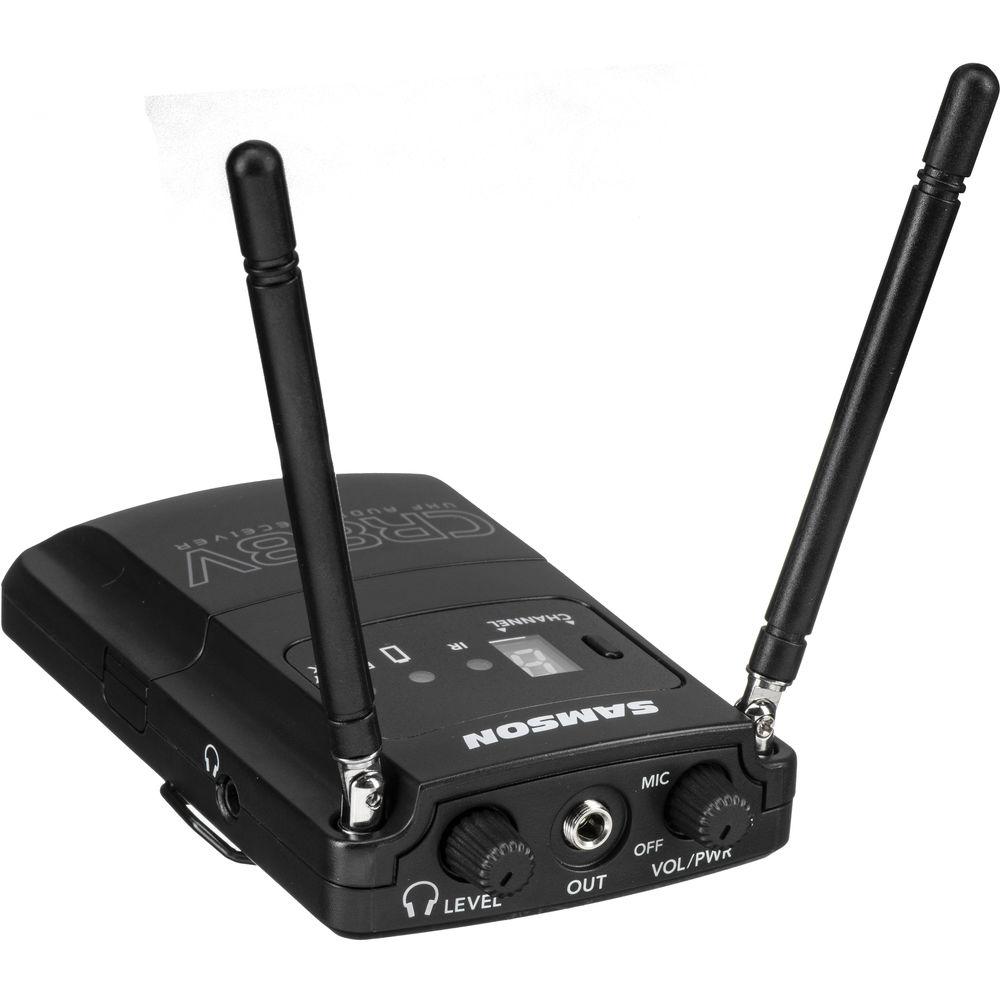 Samson Concert 88 Camera UHF Wireless Lavalier Mic System