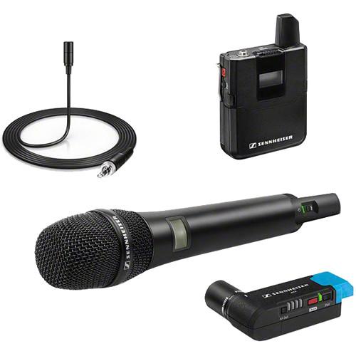 Sennheiser AVX-Combo SET Digital Camera-Mount Wireless Combo Microphone System