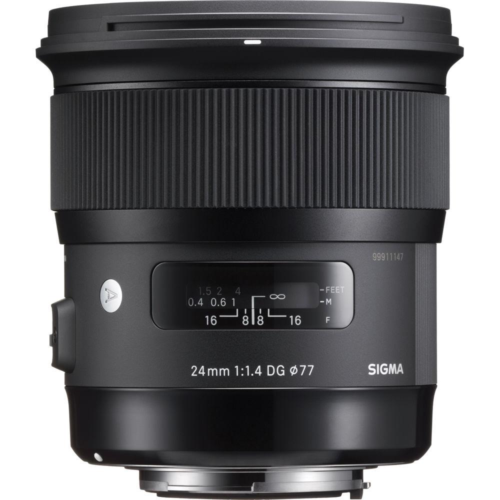 Sigma 24mm f 1.4 DG HSM Art Lens for Nikon F