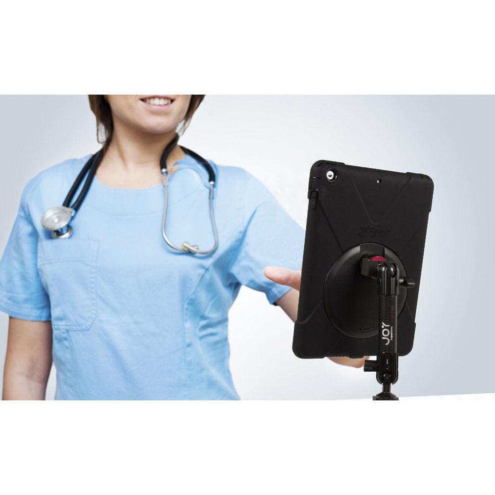 The Joy Factory MagConnect Carbon Fiber C-Clamp Mount with aXtion Bold M-Series Case for iPad Air