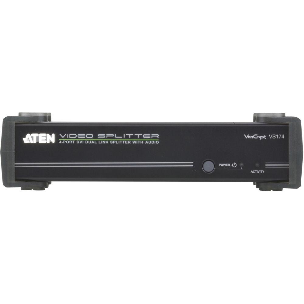 ATEN VS174 4-Port DVI Dual Link Splitter with Audio