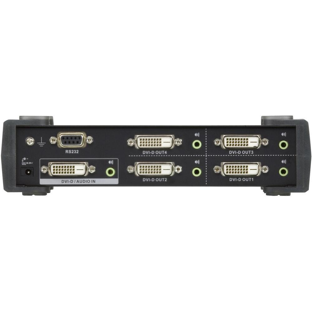 ATEN VS174 4-Port DVI Dual Link Splitter with Audio