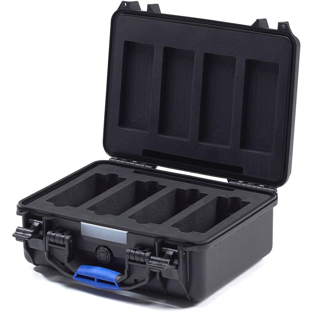 BLUESHAPE BX4 UN Certified Battery Flight Case for Four V-Mount Li-Ion Batteries