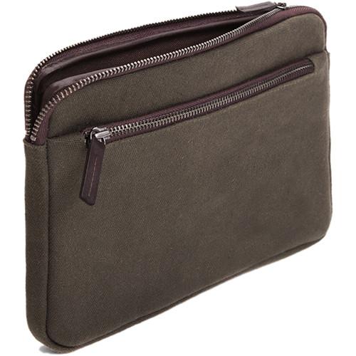 Cecilia Gallery Waxed Cotton Sleeve for iPad 2