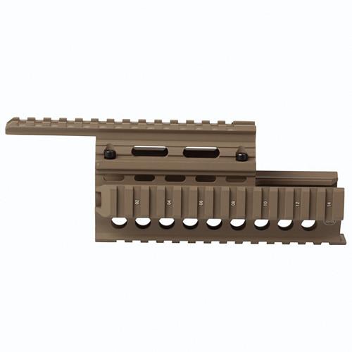 Firefield FF34008 Carbine 8.65" AK Quad Rail Hand Guard