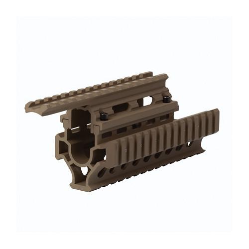 Firefield FF34008 Carbine 8.65" AK Quad Rail Hand Guard