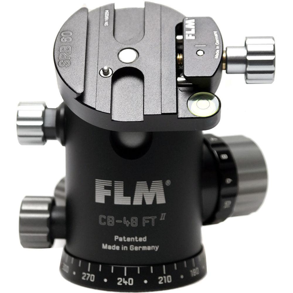 FLM CB-48FTR Professional FT Series Ball Head with SRB-60 QR Clamp