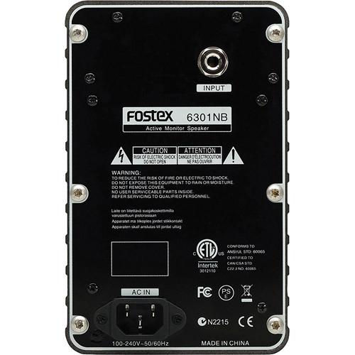 Fostex 6301NB - 4" Active Monitor Speaker 20W D-Class