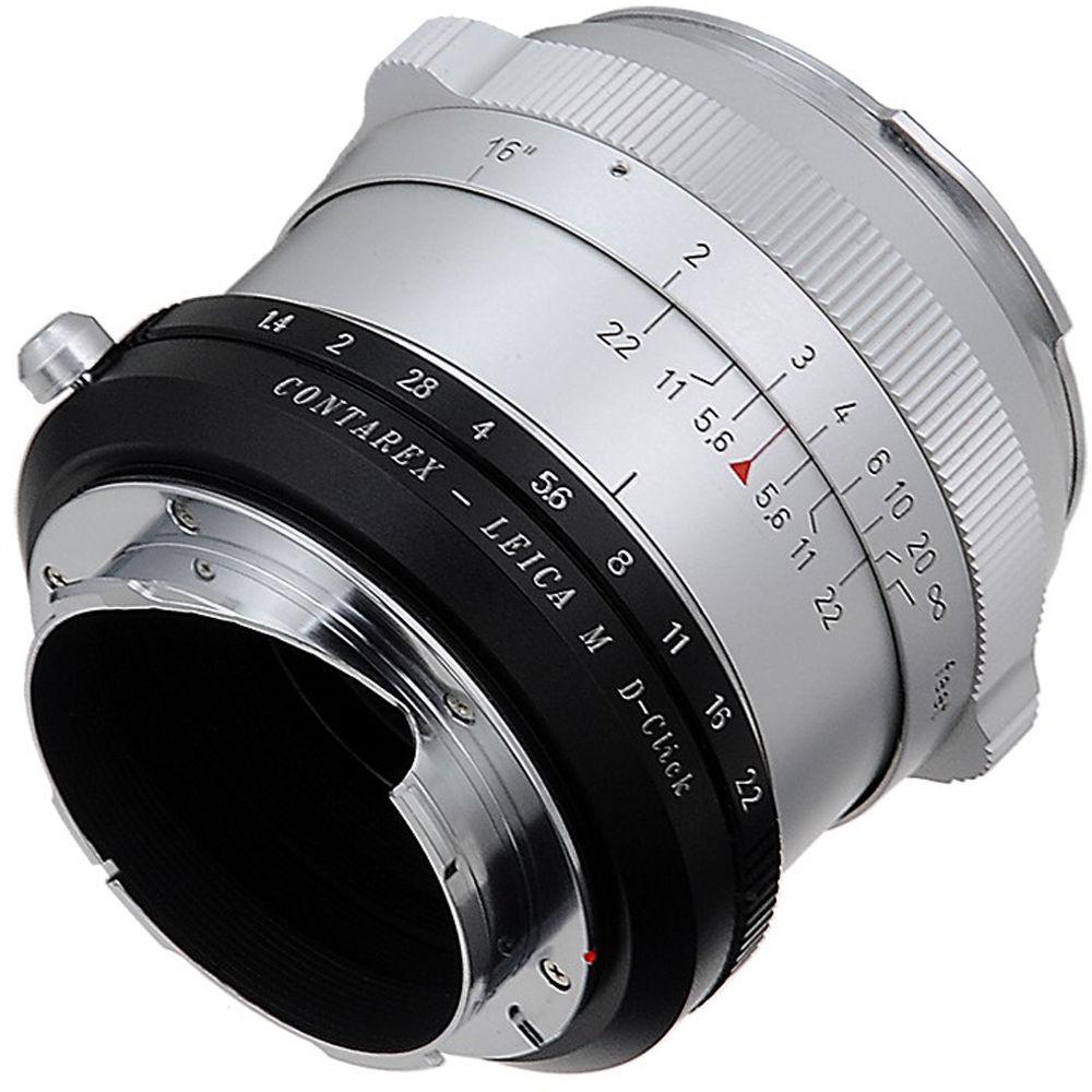 FotodioX Pro Lens Mount Adapter for Contarex-Mount Lens to Leica M-Mount Camera