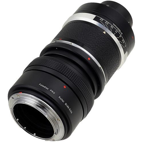 FotodioX Pro Lens Mount Adapter for Rolleiflex SL66-Series Mount Lens to Canon EF or EF-S Mount Camera