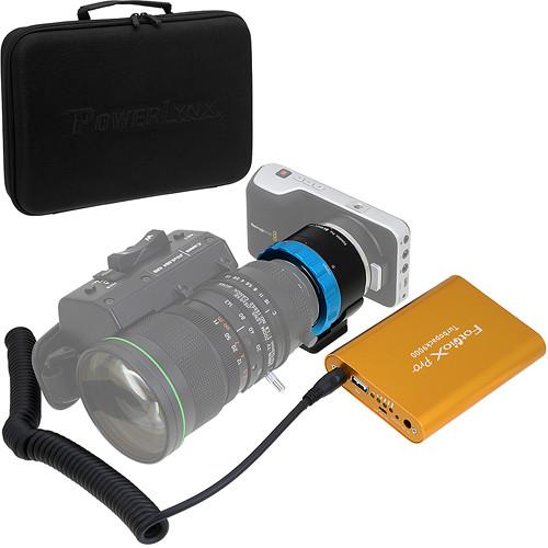 FotodioX Pro PowerLynx Kit with 6-Pin Cable for BMPCC B4 2 3" 4 3 Mount Lens