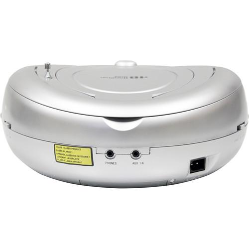 HamiltonBuhl MPC-3030 Top Load CD Boom Box with AM FM Radio Tuner