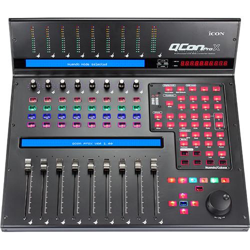 Icon Pro Audio QCon Pro X - USB MIDI Controller Station with Motorized Faders