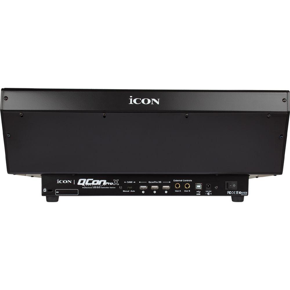 Icon Pro Audio QCon Pro X - USB MIDI Controller Station with Motorized Faders