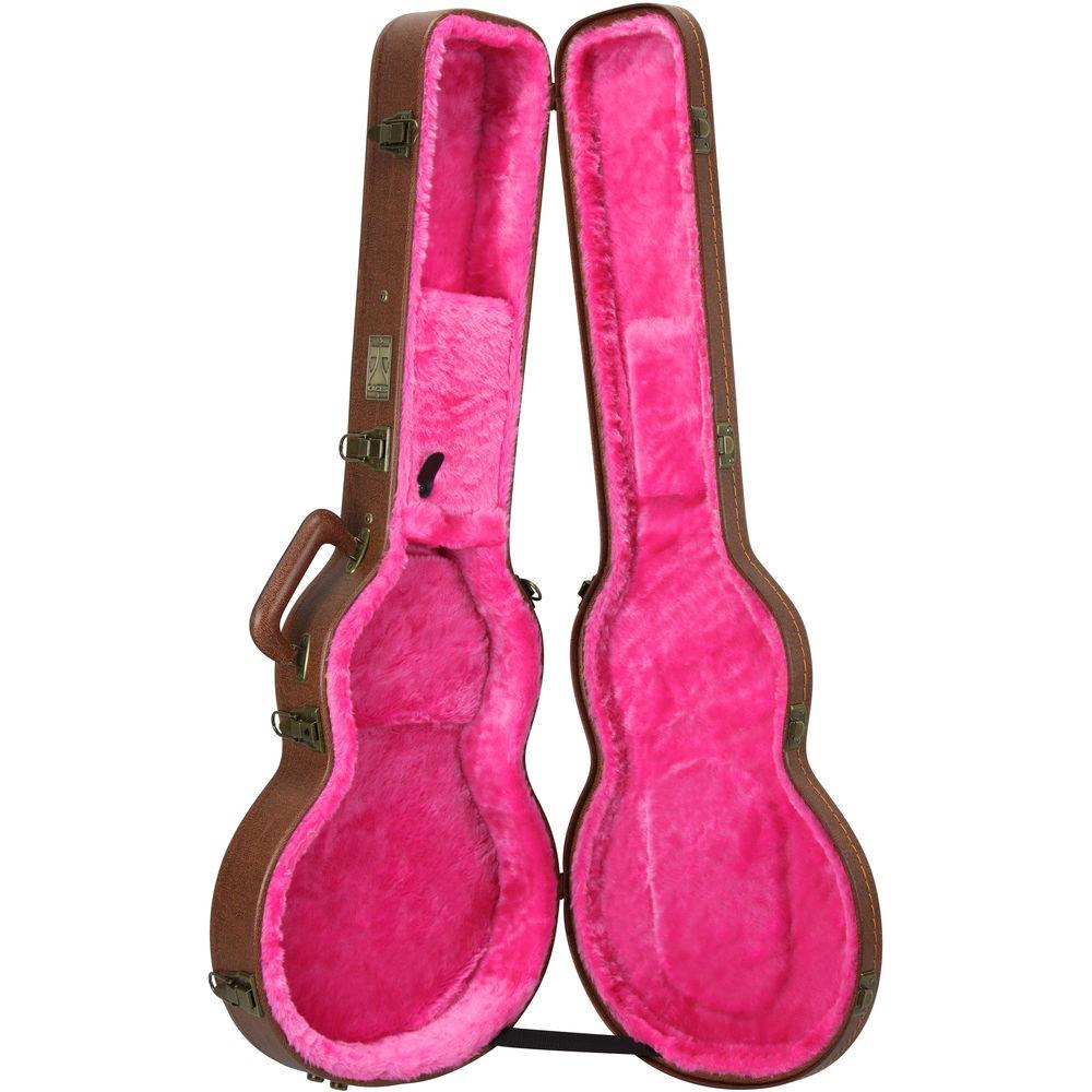 KACES Pink Lady - Hardshell Vintage Guitar Case for LP-Style Guitars