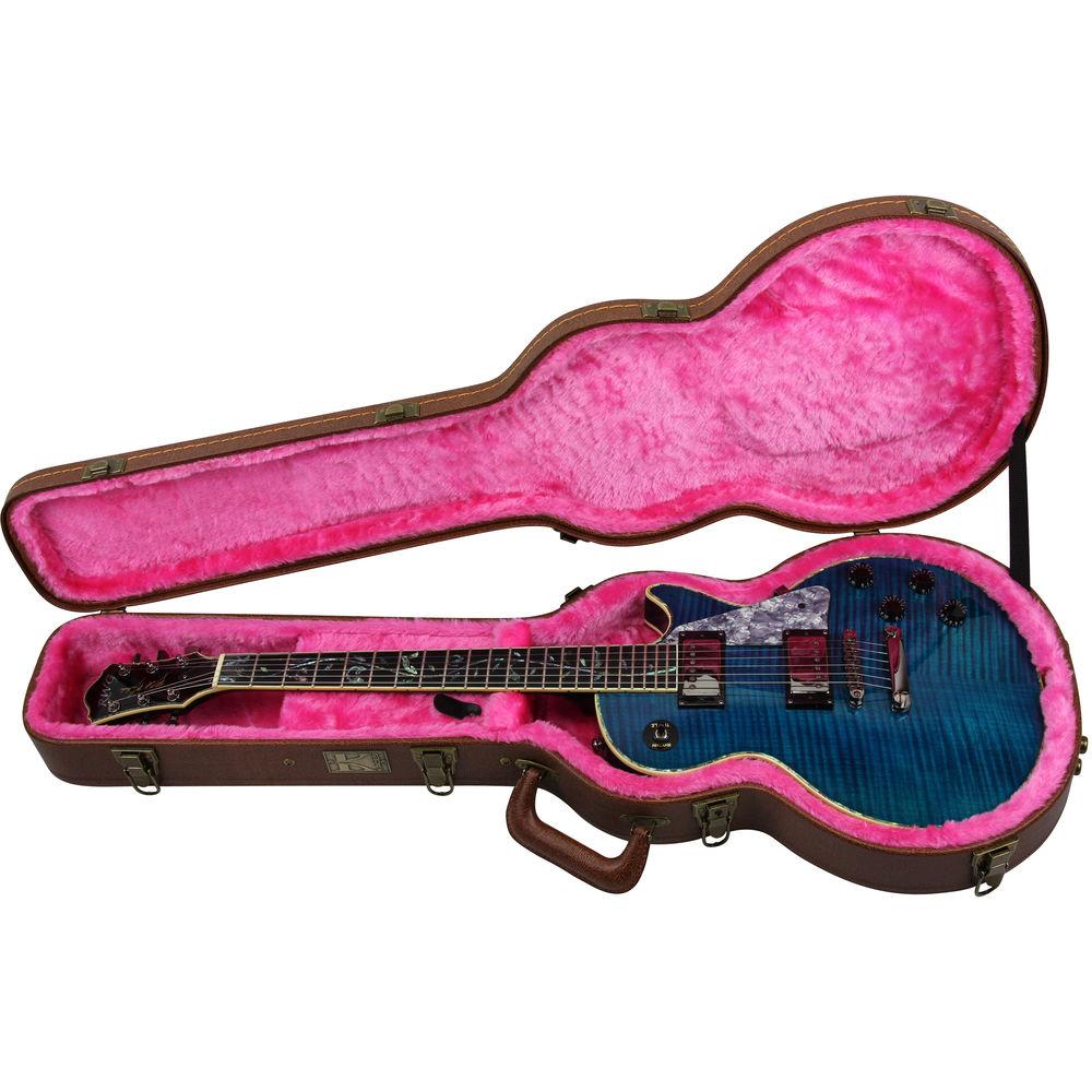 KACES Pink Lady - Hardshell Vintage Guitar Case for LP-Style Guitars