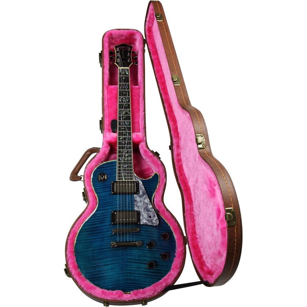 KACES Pink Lady - Hardshell Vintage Guitar Case for LP-Style Guitars