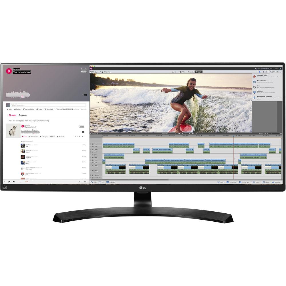 LG 34UM88-P 34" 21:9 UltraWide FreeSync IPS Monitor